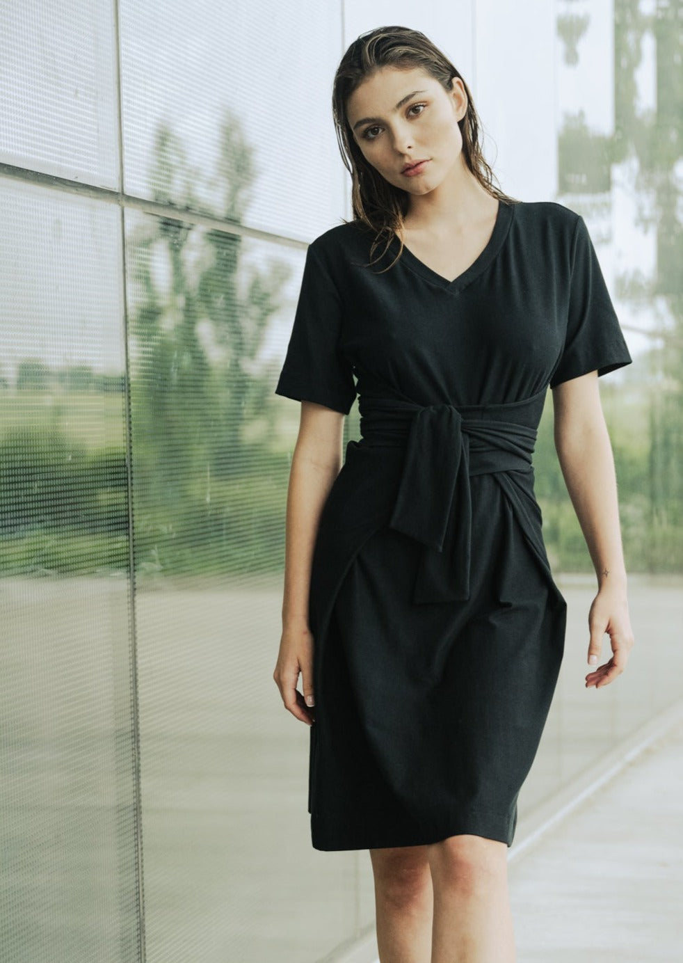 Manilla Belted Dress | Bodybag by Jude | Made in Montreal BODYBAG by Jude Manilla Belted Dress | Bodybag by Jude | Made in Montreal BODYBAG by Jude
