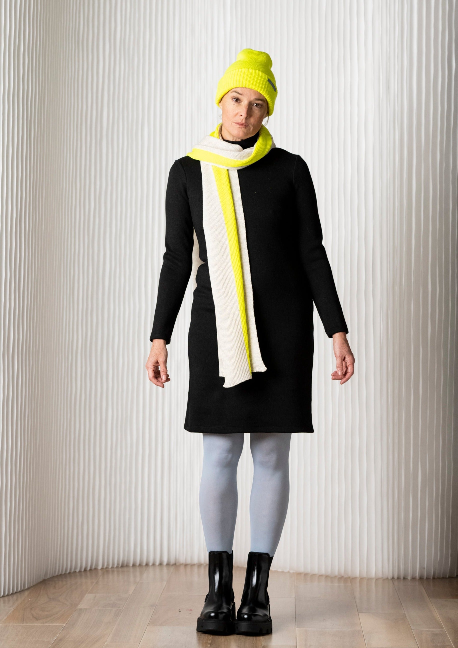 baxter knit dress Shop the BAXTER Dress in Charcoal