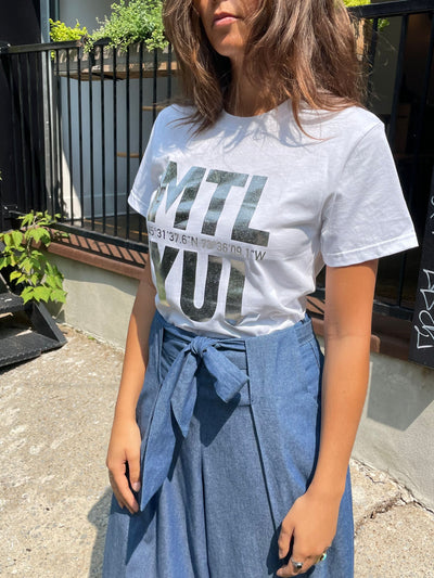 Imparfait T-shirt Imprimé - MTL/YUL x C'est beau