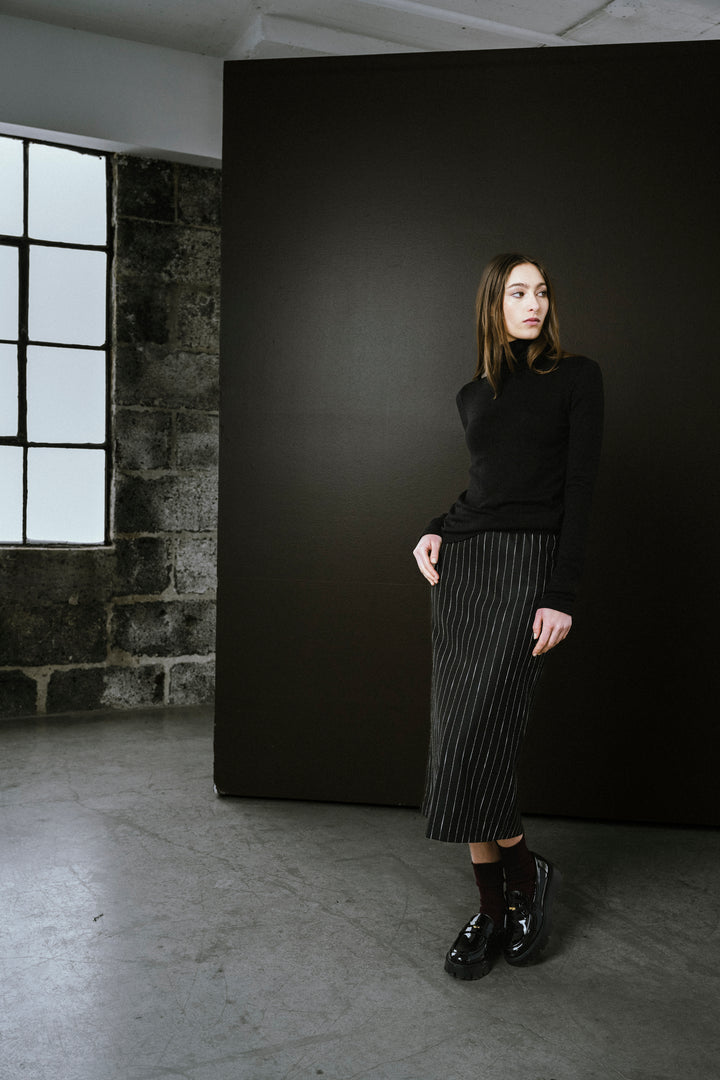 Regent Skirt Pinstripe