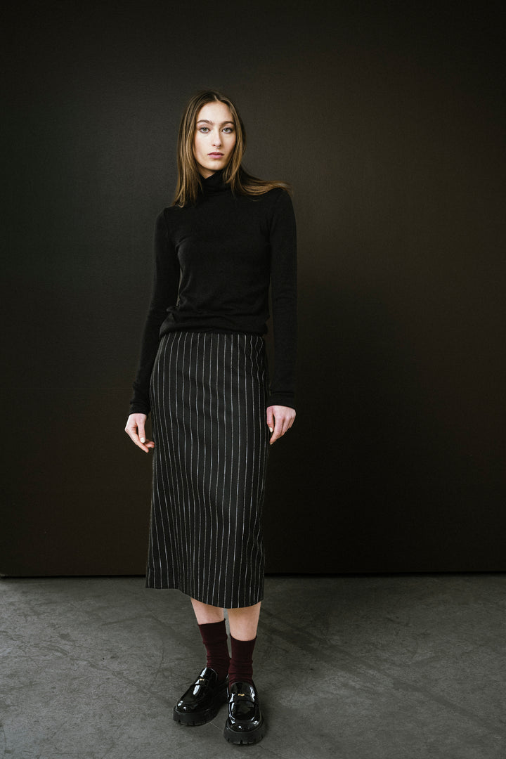 Regent Skirt Pinstripe