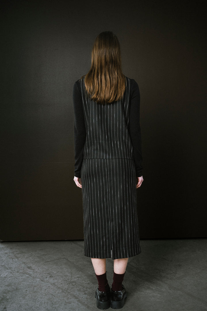 Regent Skirt Pinstripe
