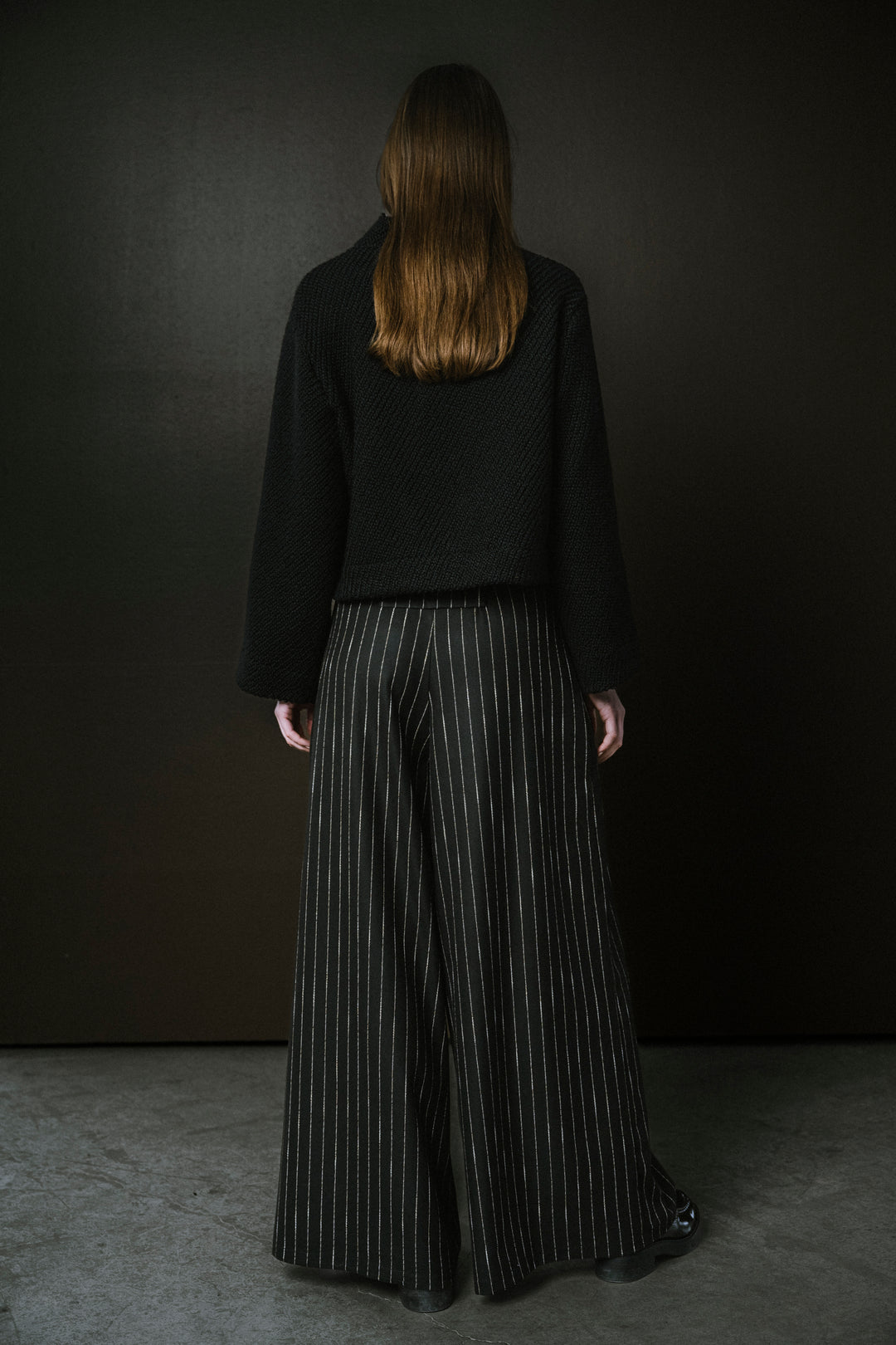 Nancy Pinstripe Trousers