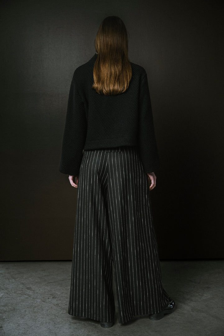 Nancy Pinstripe Trousers