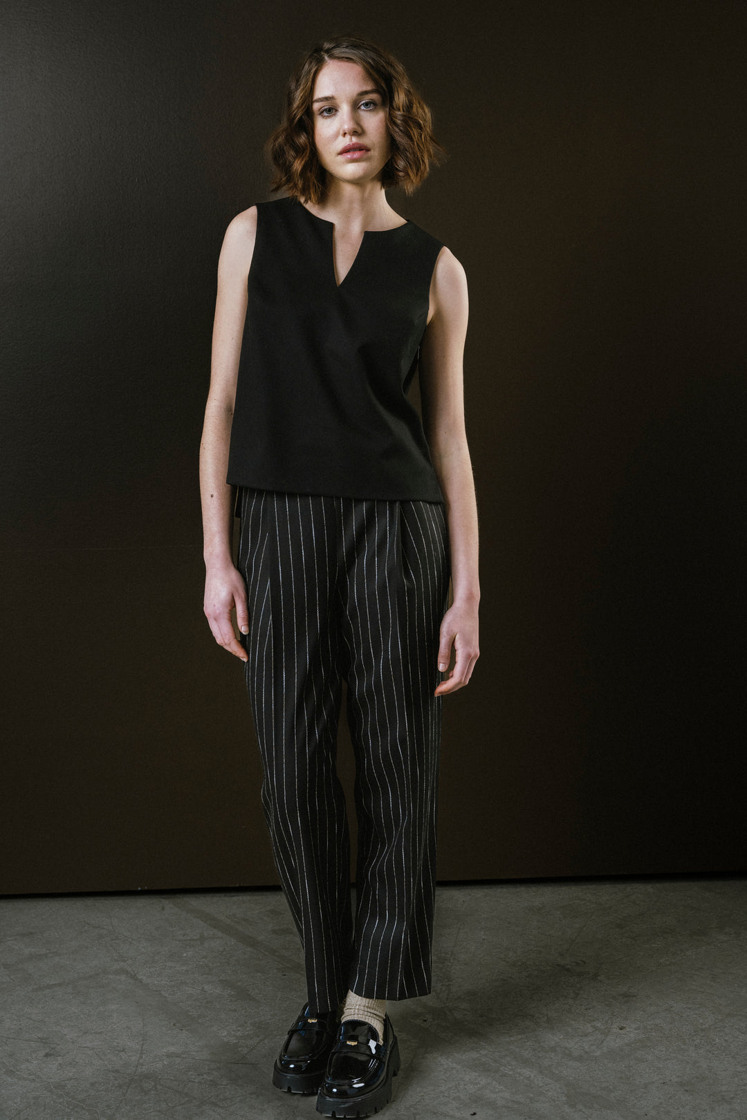 Regent Pinstripe Trousers
