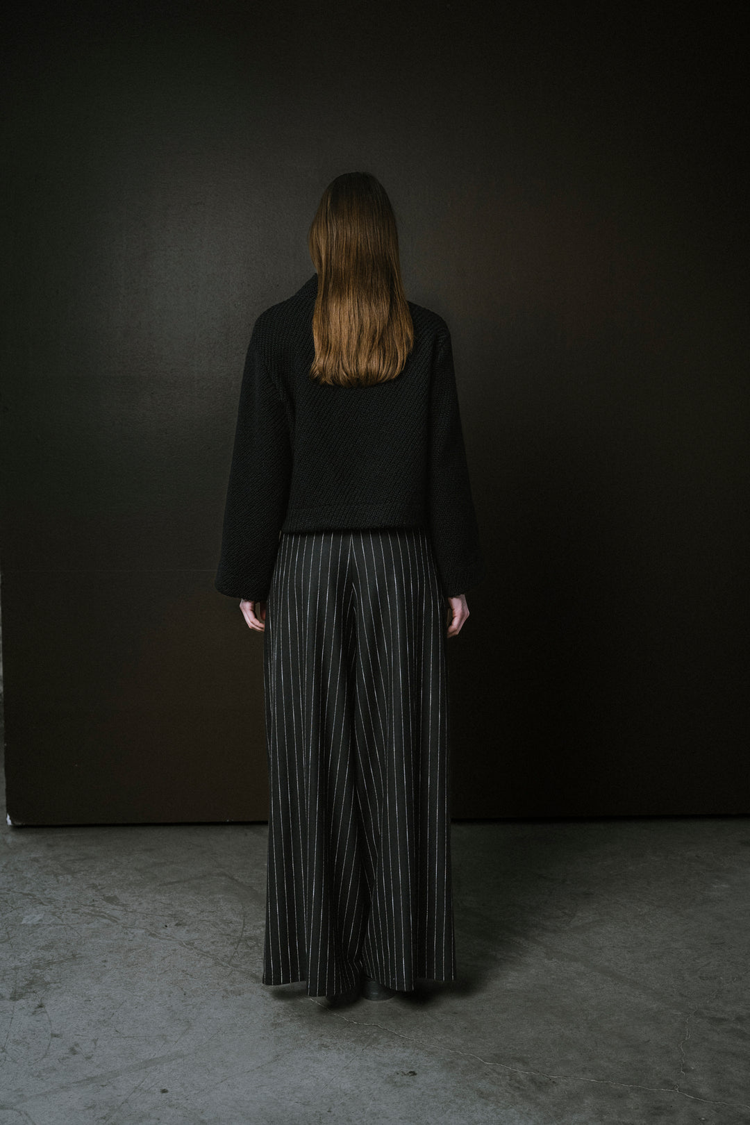 Pantalon à fines rayures Nancy