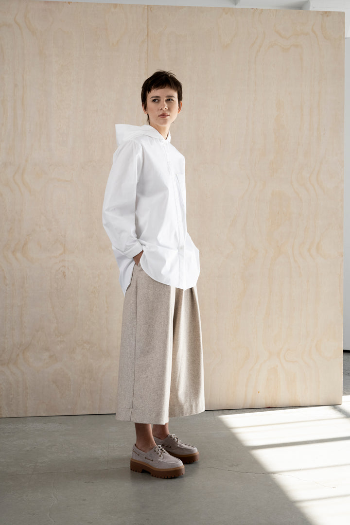 Saville hooded shirt