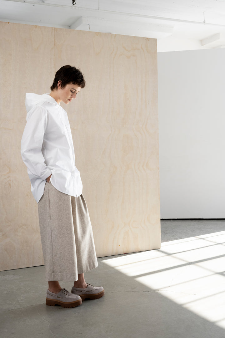 Saville hooded shirt