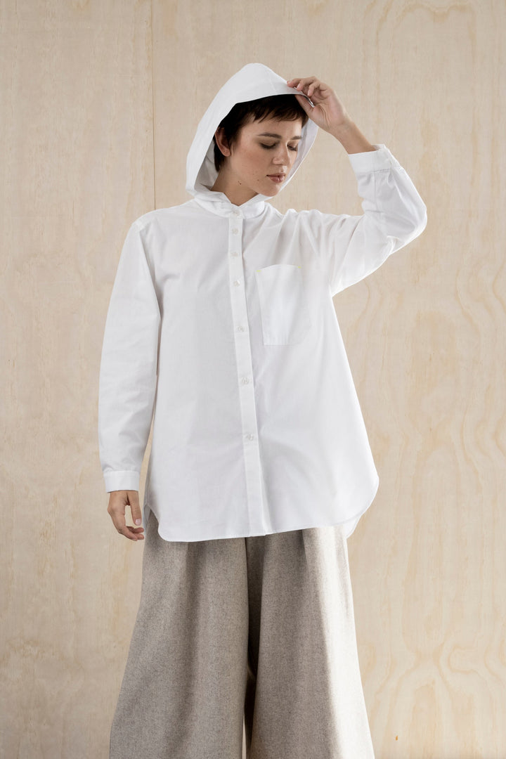 Saville hooded shirt