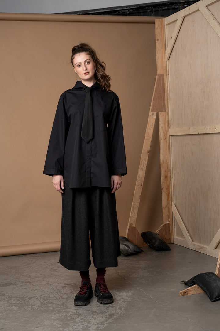 Saville hooded shirt