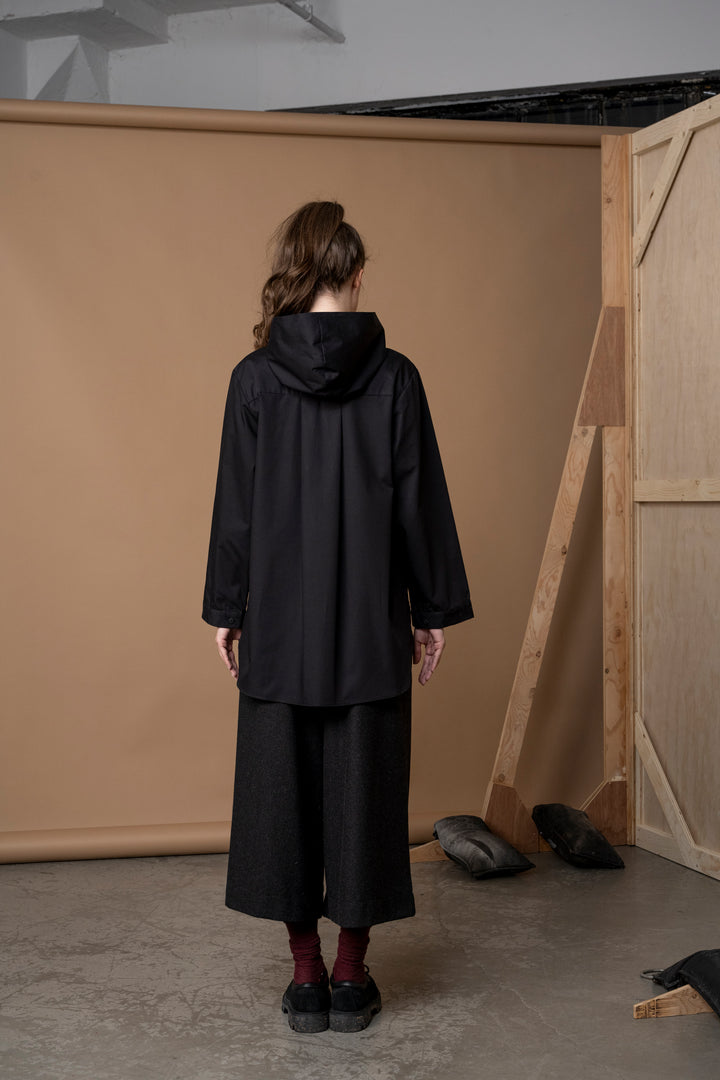 Saville hooded shirt
