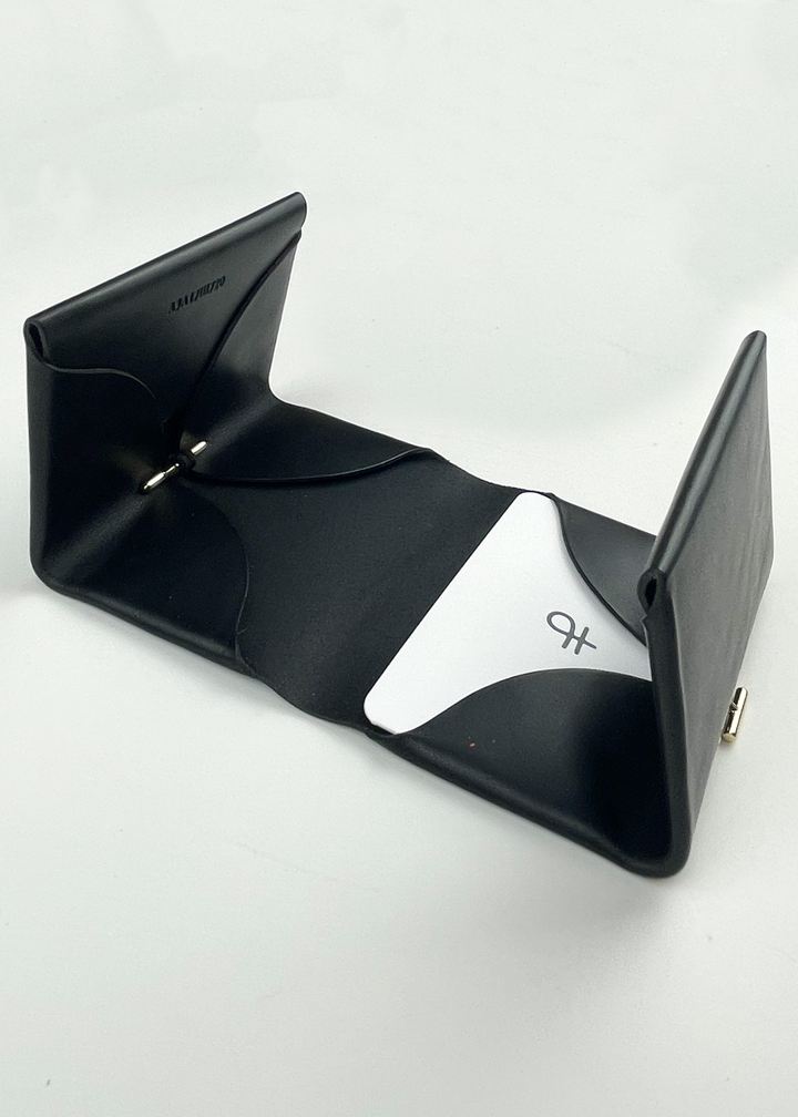 Iris Card Holder Black