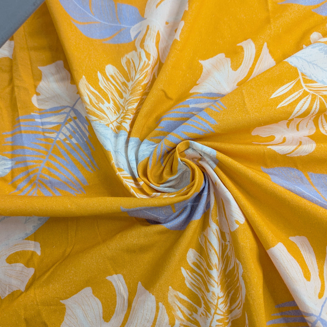 Mango Tropical Printed Fabric