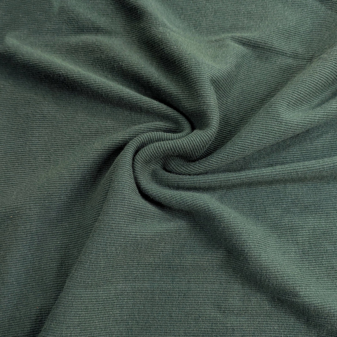 Green Rib Fabric