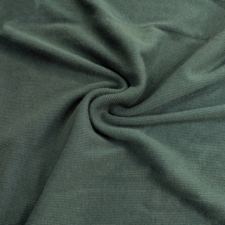 Green Rib Fabric