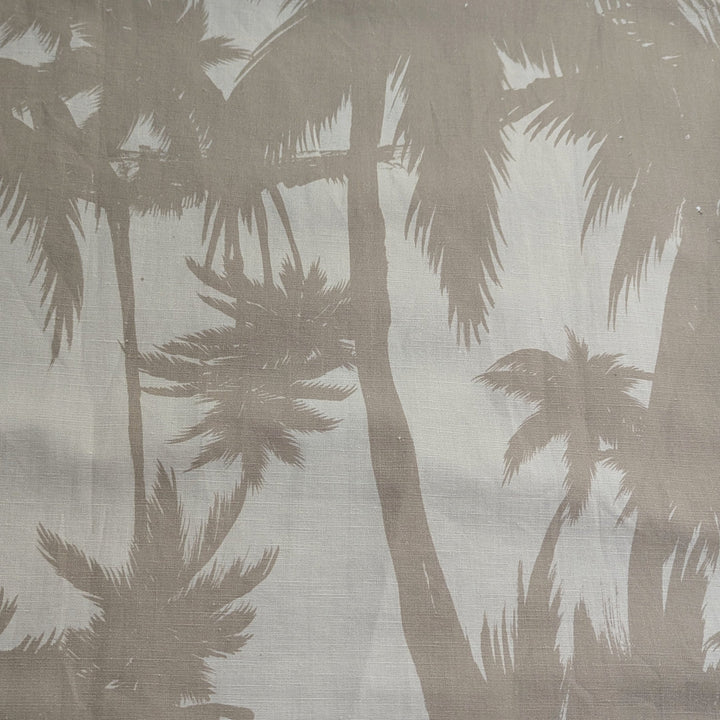 Beige Tropical Fabric