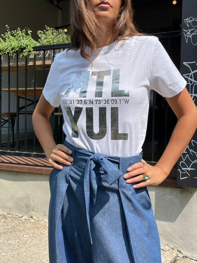 Imparfait T-shirt Imprimé - MTL/YUL x C'est beau