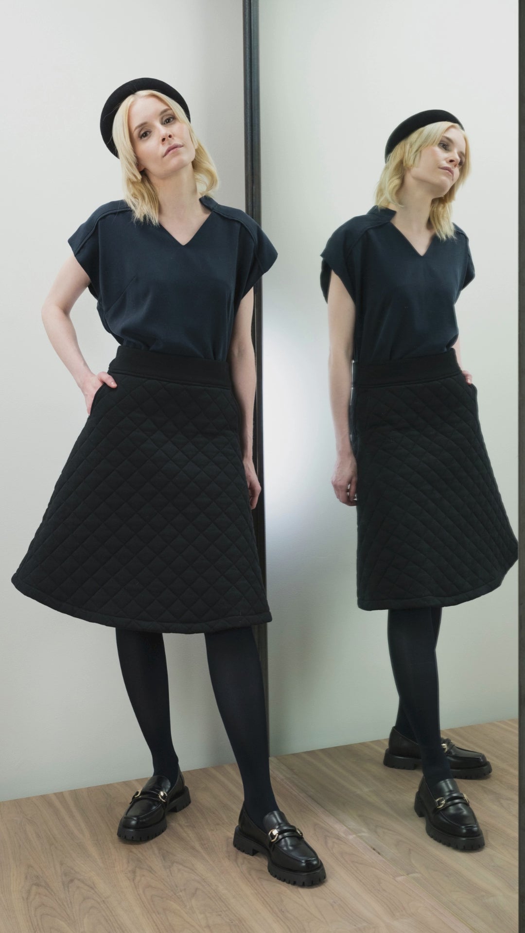 Terminal Quilted Skirt
