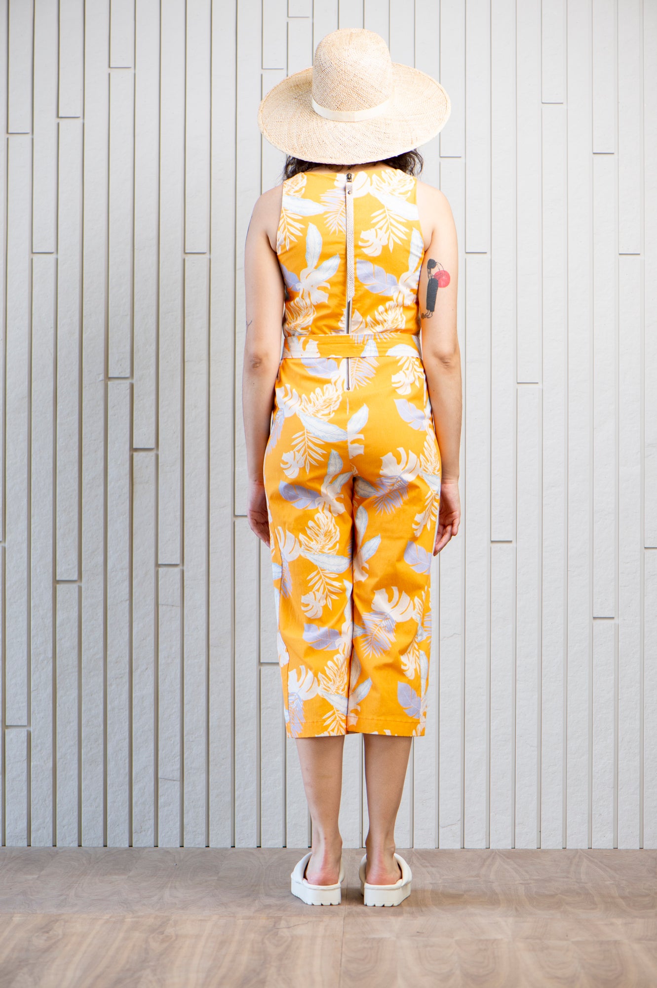 graceland-jumpsuit-printed-tropical-Canadian-designer-overall-mango-belted-pockets