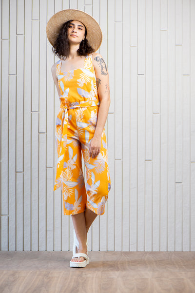 graceland-jumpsuit-printed-tropical-Canadian-designer-overall-mango-belted-pockets