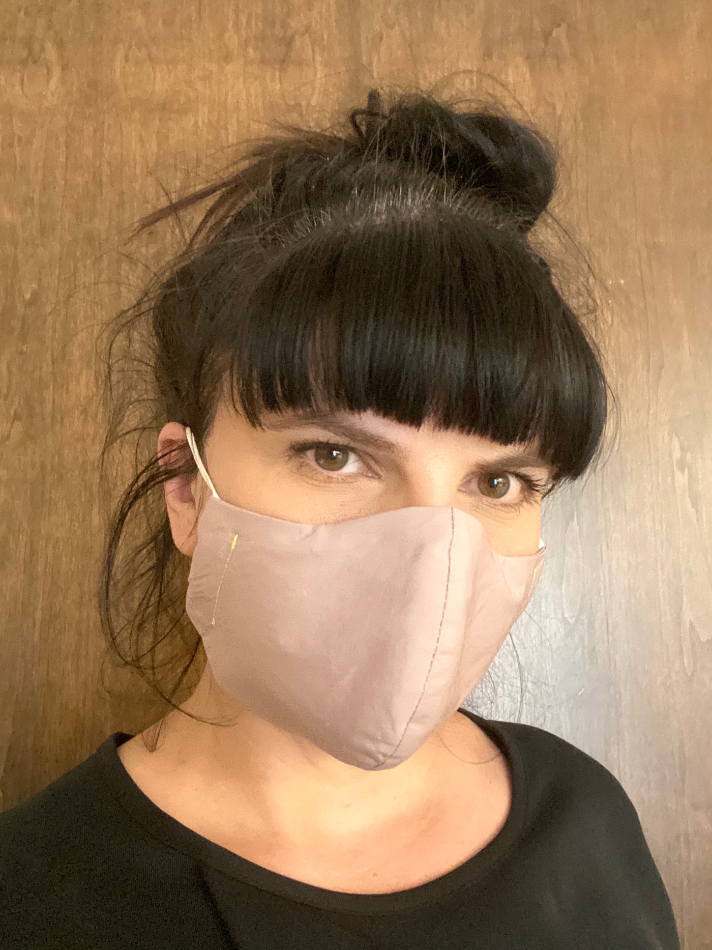 Masque trois épaisseurs - Dusty Pink