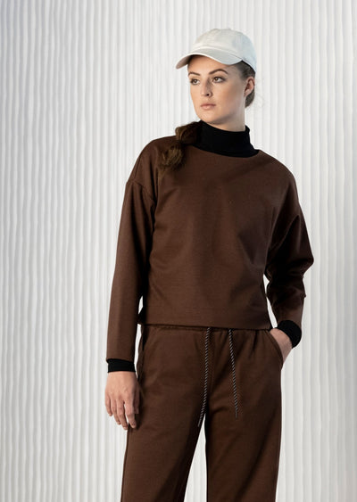 central-velours-cropped-top-brown