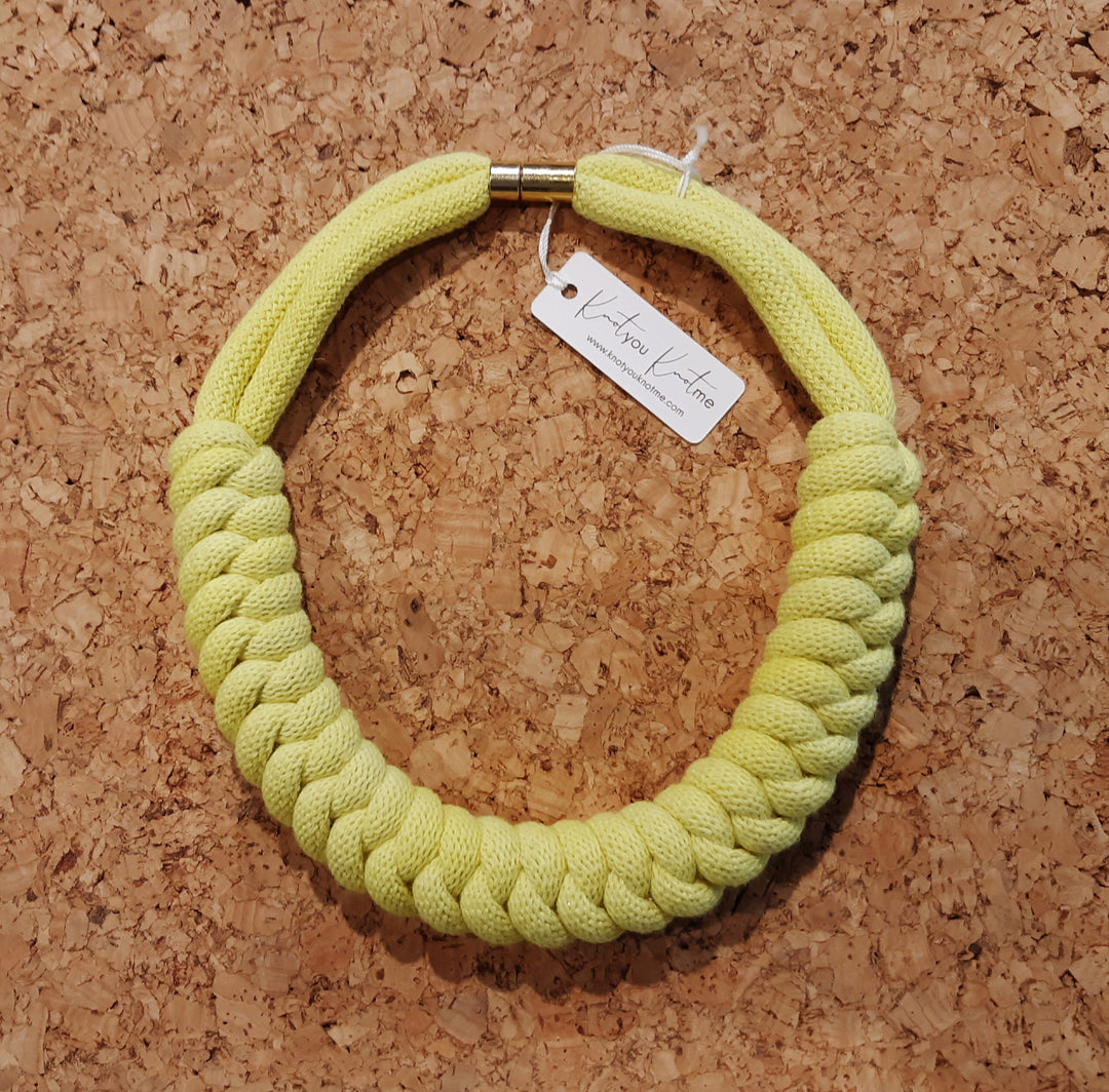 Ari - Recycled Cotton Rope Choker