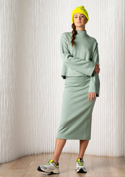Imperfect Griffith Midi Skirt