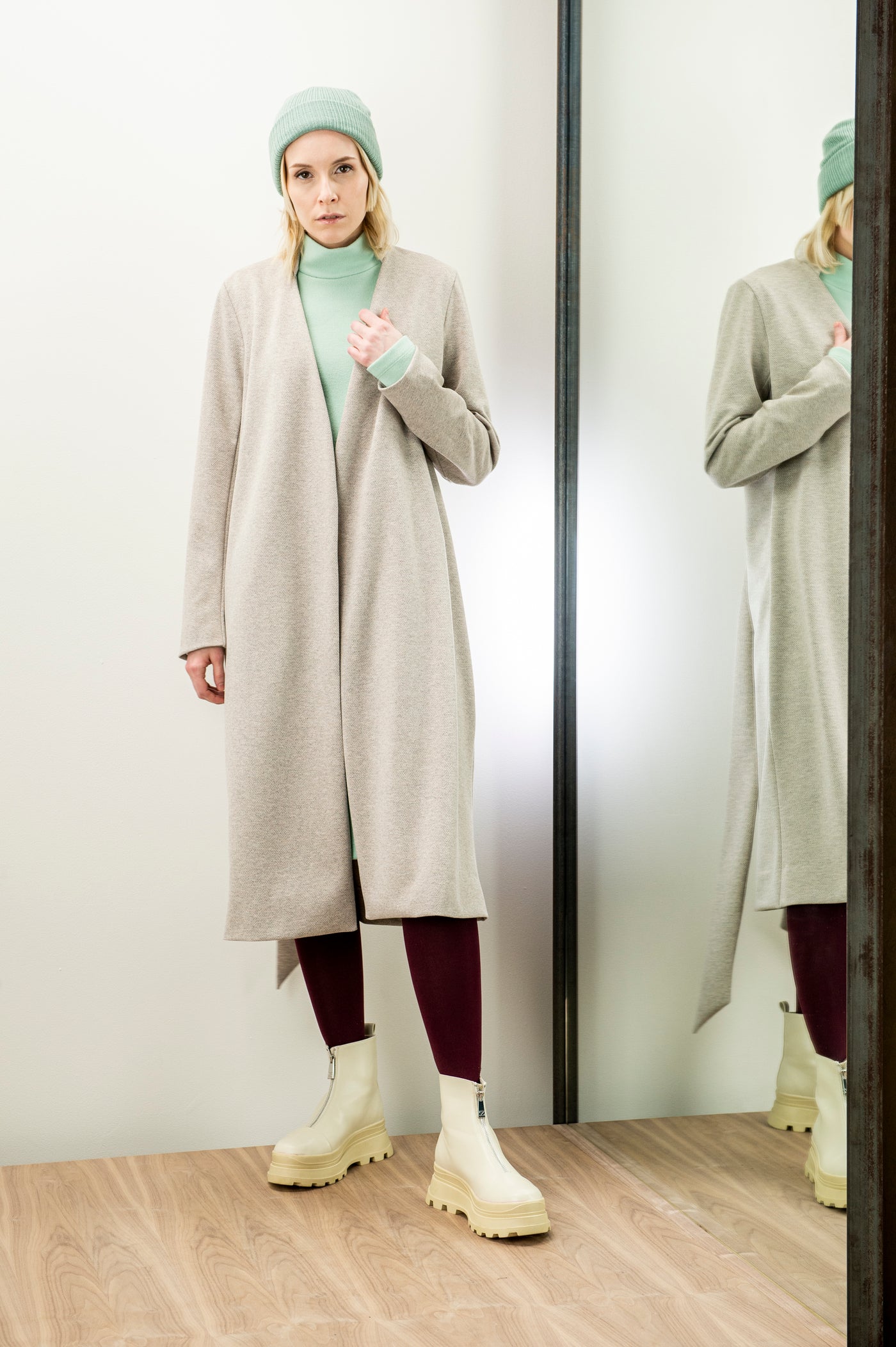 Harbor Long Velours Jacket (2 colors)