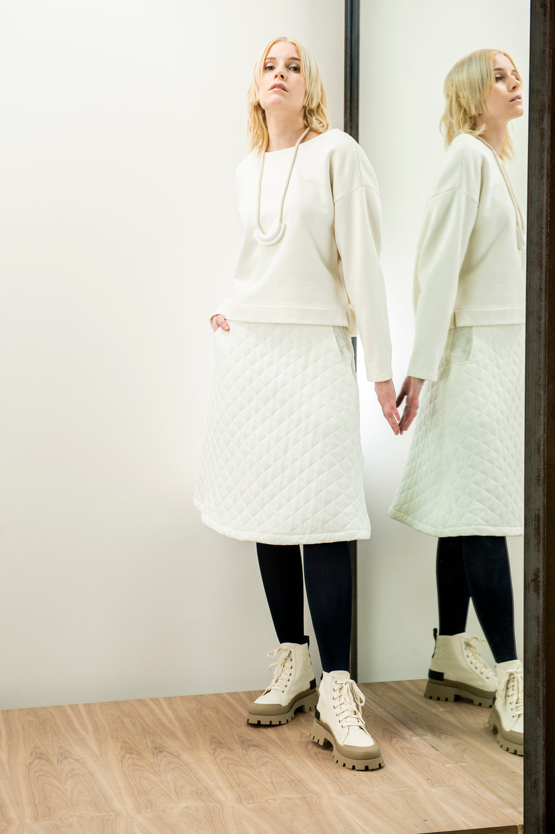 Terminal Quilted Skirt