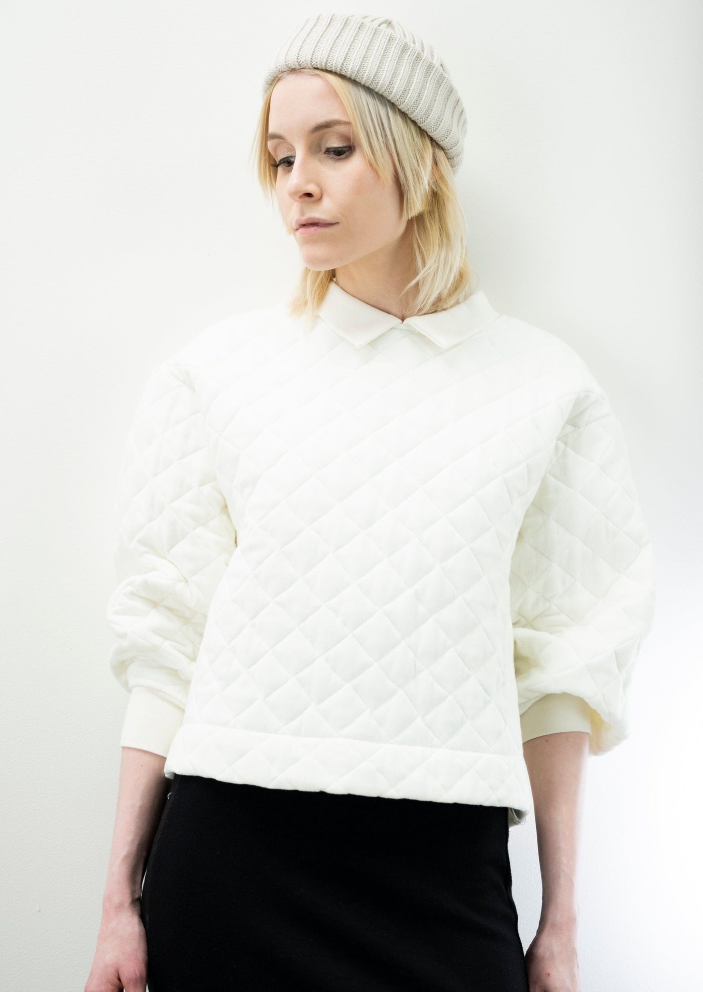 Terminal Quilted Sweater (2 colors)