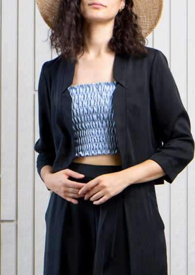 nassau-tencel-cropped-jacket-Canadian-designer-black