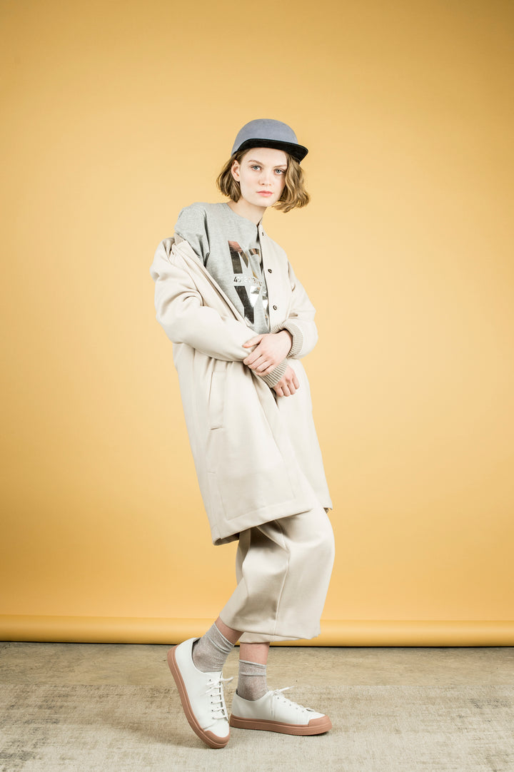 BOMBER White