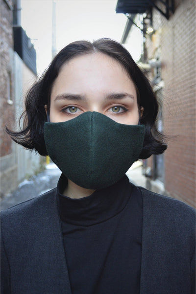 3 Layers Mask - Knit Forest