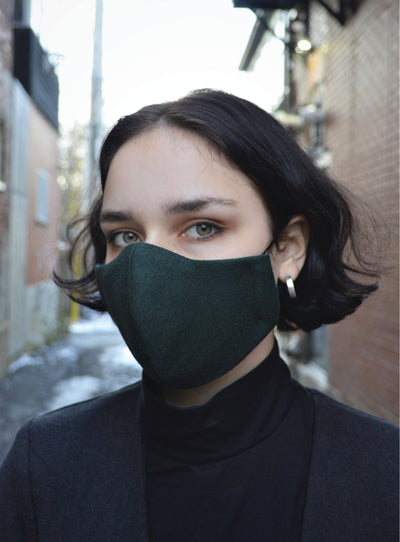 3 Layers Mask - Knit Forest