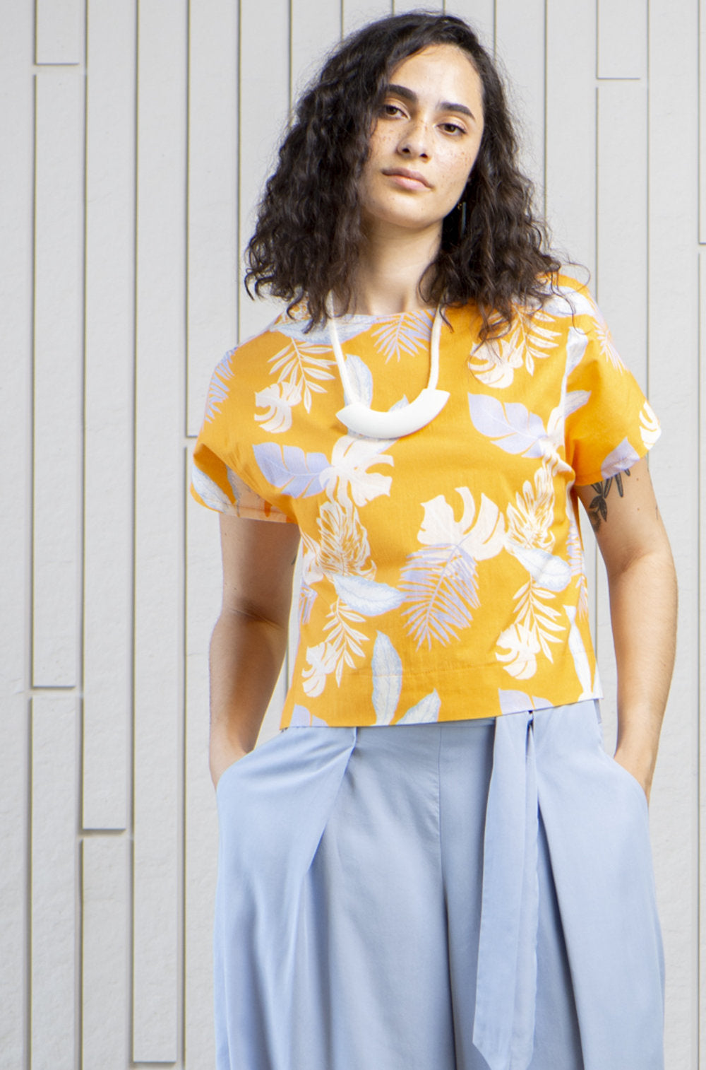 tofino-printed-tropical-mango-top-boxy-square-Canadian-designer