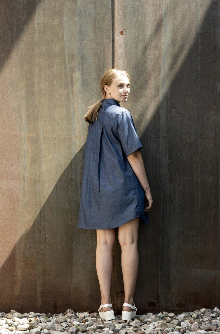 Atlantica Denim Shirt Dress